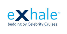 EXhale bedding by Celebrity Cruises
